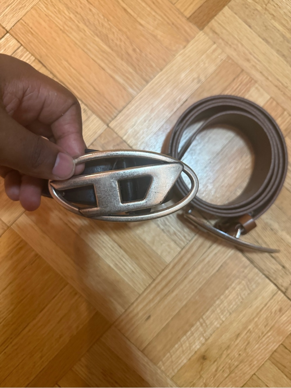 Men's Authentic Diesel Belt Bundle of Two belts size 105 cm